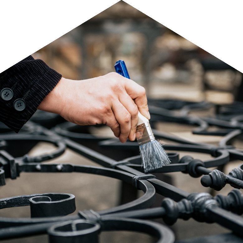 Elementy dekoracyjne ze stali